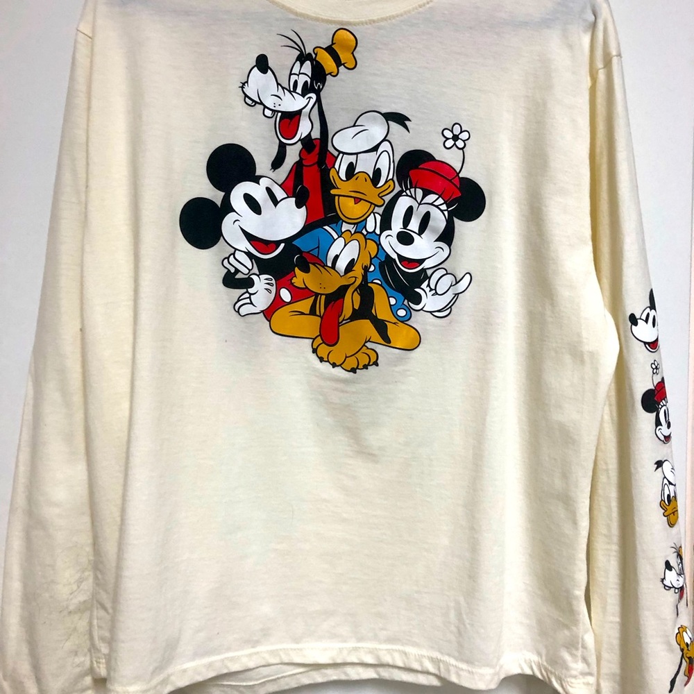 DISNEY MICKEY & FRIENDS LONG SLEEVE SHIRT